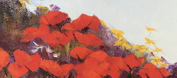 Spring Poppies | 2020 | Oil on Canvas | 51 x 36 cm